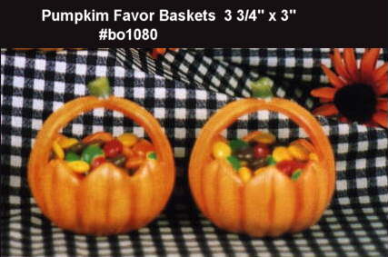 Basket - Pumpkin - favor