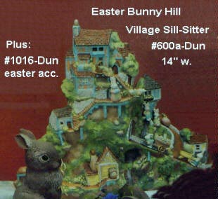 Easter Village sill-sitter
