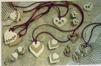 jewelry Hearts motifs-15 flat