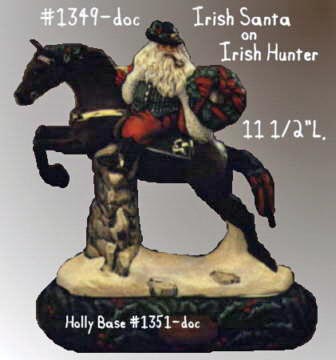Santa - Horse IRISH/Hunter #1349-Doc