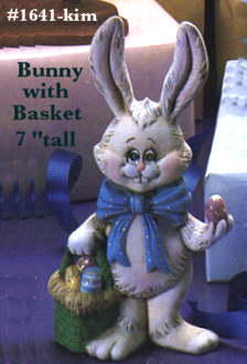 Blinky  Bunny with BASKET