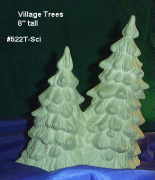 Double christmas tree #522T-Sci