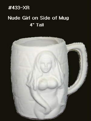 Naughty! Nude Girl Mug